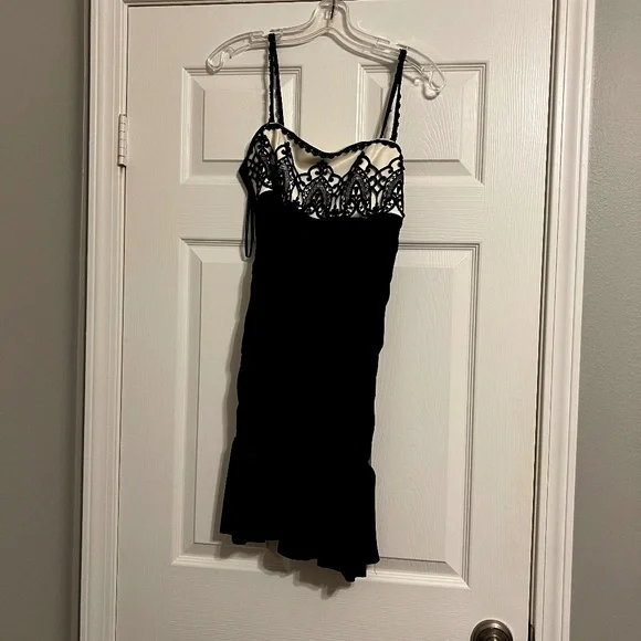 lace homecoming dresses with sleeves Mini Long Sleeve Lace Cocktail Dress Homecoming & Sweet 16 main image 0